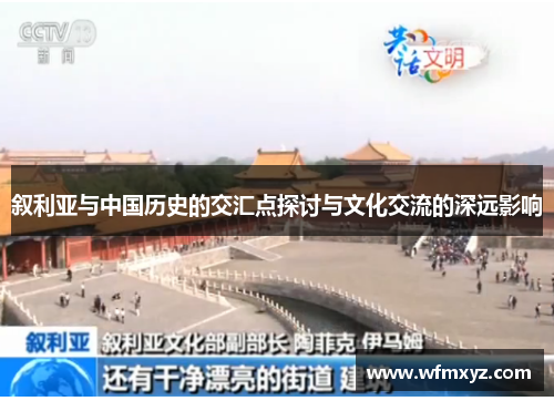 叙利亚与中国历史的交汇点探讨与文化交流的深远影响